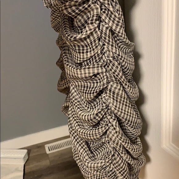 Brand new Dynamite ruched chiffon dress - Picture 6 of 8